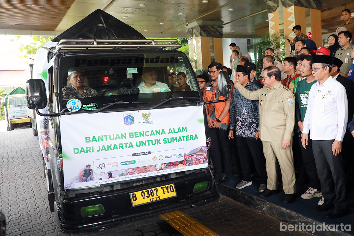 Pramono lepas 60 ton bantuan bencana untuk Sumatra