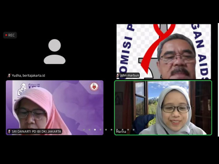 KPAP DKI Jakarta Adakan Webinar Tentang Penanganan dan Penelusuran ODHA LTFU