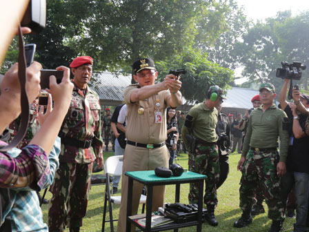 Gubernur Resmikan Lapangan Tembak IPSC Kopassus