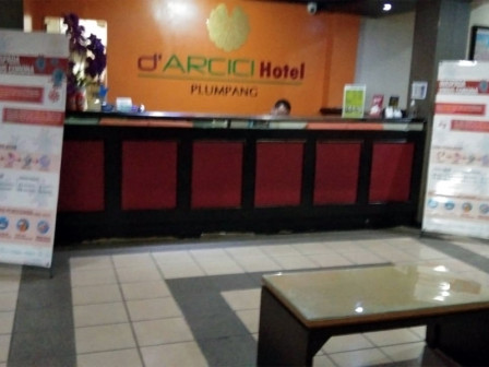 Hotel D'Arcici Plumpang Periksa Suhu Tubuh dan Sediakan Hand Sanitizer Untuk Pengunjung