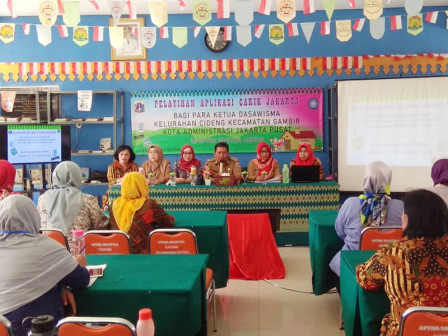  149 Ketua Dasawisma Ikuti Pelatihan Aplikasi Carik Jakarta