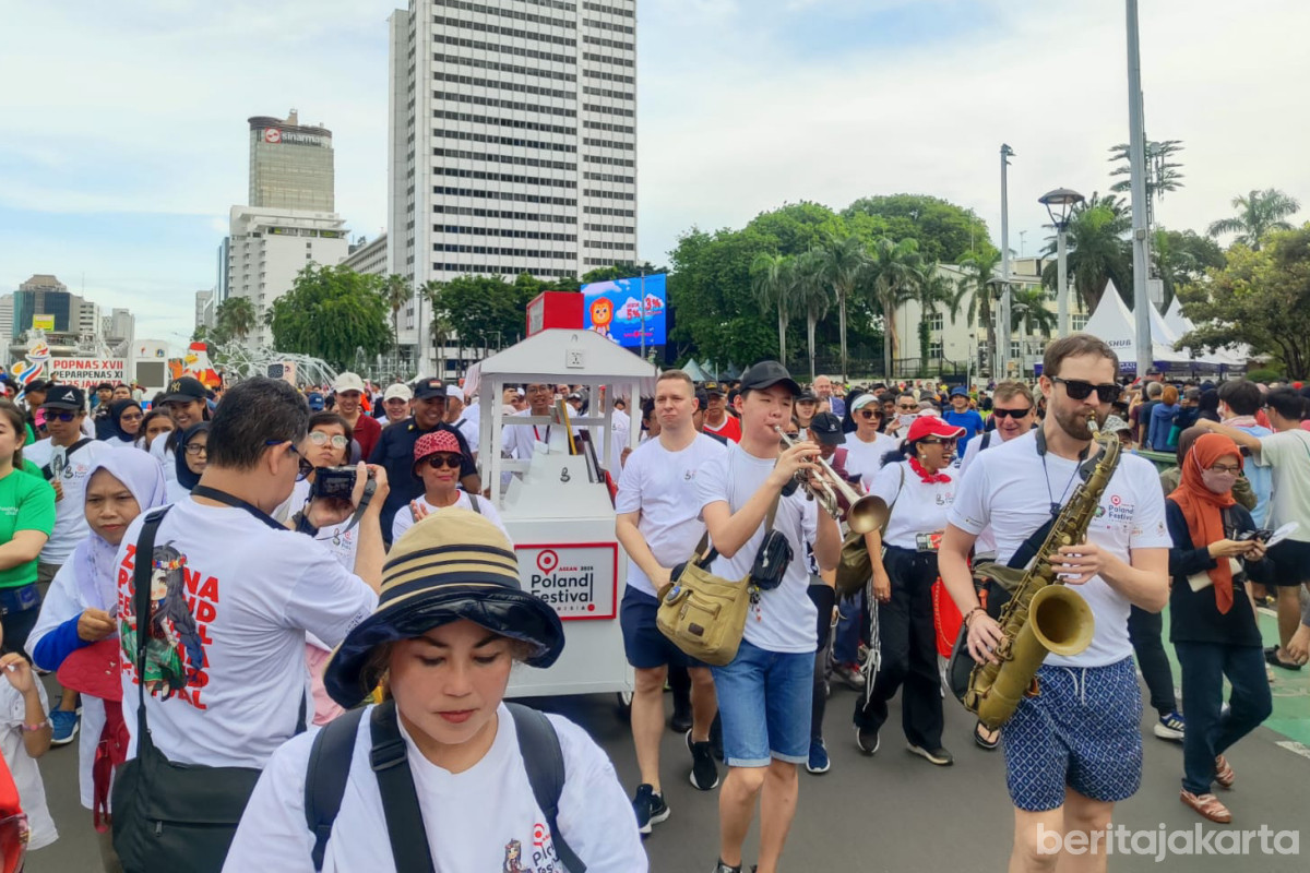 Fun Walk di CFD Meriahkan Festival Polandia 2025