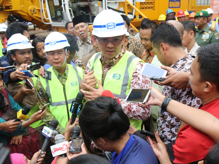 Simpang Susun Semanggi Kurangi Kemacetan 50 Pesen