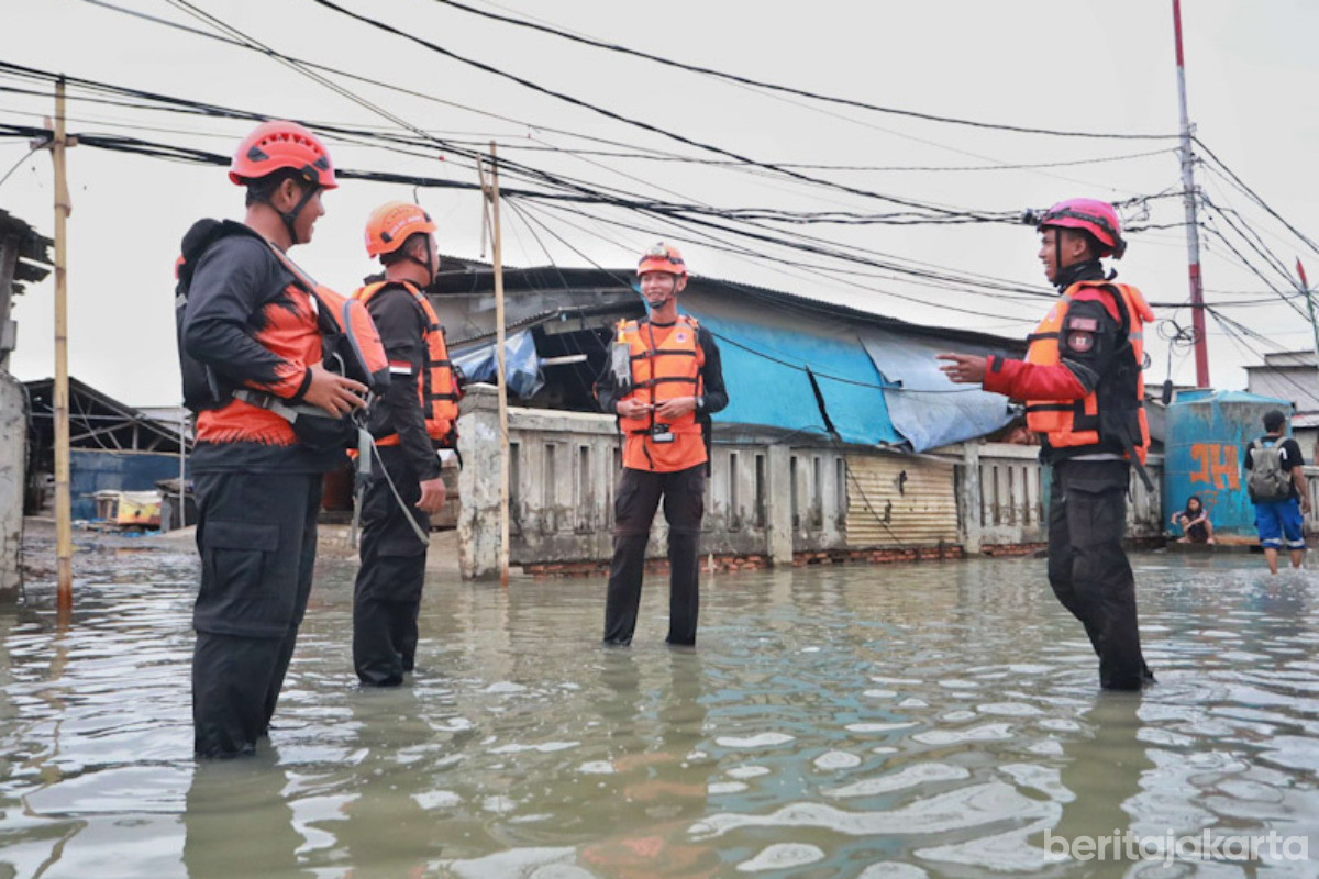 BPBD DKI Minta Warga Waspada Potensi Banjir Pesisir 