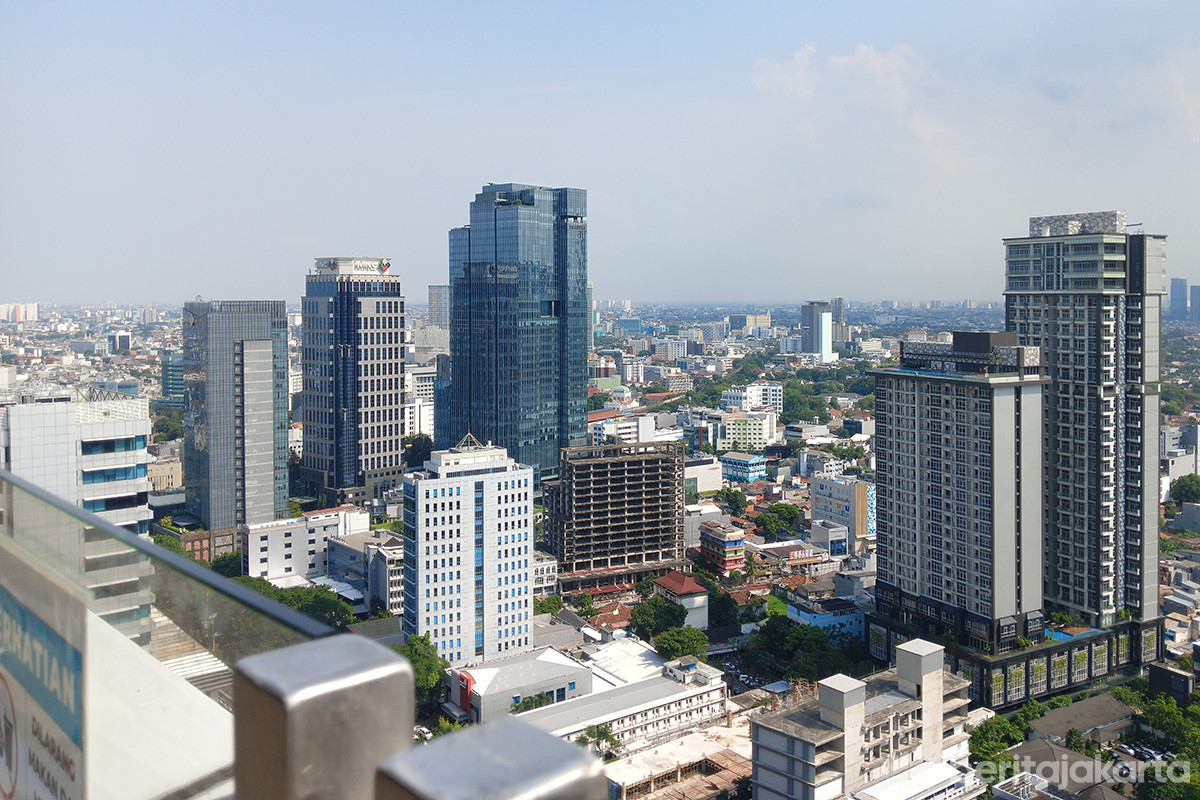 Gedung-gedung bertingkat di Jakarta