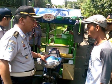 10 Odong-odong Terjaring di Cempaka Putih