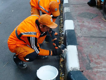  Lima Titik Kanstin di Cilandak Dicat Ulang 