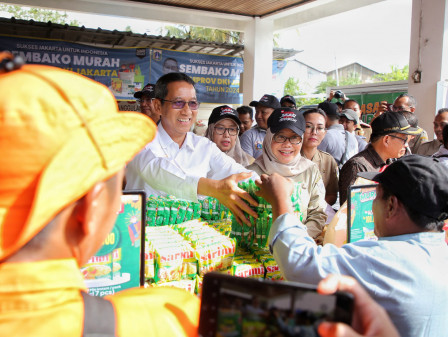Pj. Gubernur Heru Apresiasi 50 Mitra Lintas Sektor Dukung Program Sembako Murah di Jakarta 