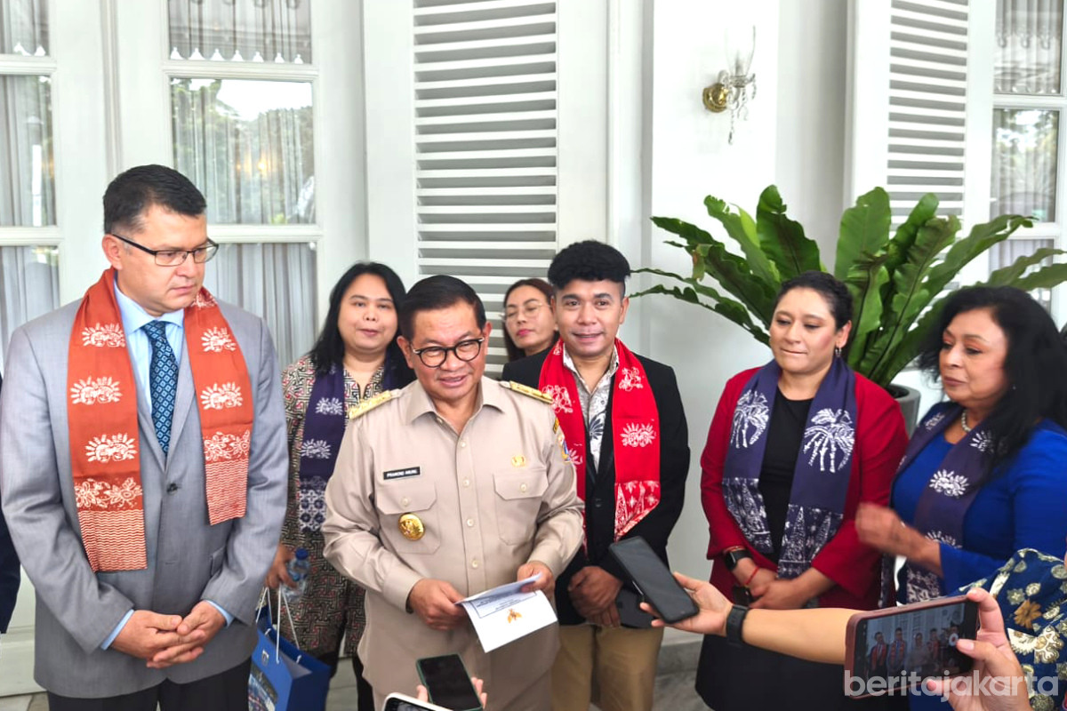 Gubernur Pramono setelah bertemu Delegasi Arizona Jajaki Peluang Kerja Sama