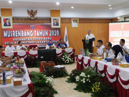 Kecamatan Johar Baru Hasilkan 258 Usulan Musrenbang Untuk Tahun 2021