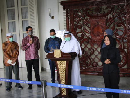 Pemprov DKI Jakarta Terima Bantuan dari Liga Muslim Dunia untuk Penanggulangan COVID-19