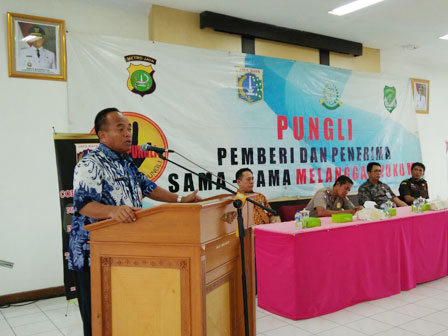  Sosialisasi Anti Pungli Digelar di Kecamatan Kramat Jati 