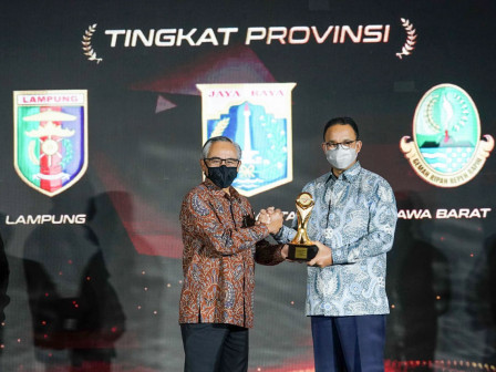 Pemprov DKI Jakarta Raih Penghargaan Sebagai Provinsi Terbaik Di Ajang TPAKD Award 2021