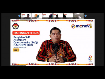 KI DKI Gelar Bimtek SAQ E-Monev Tahun 2023