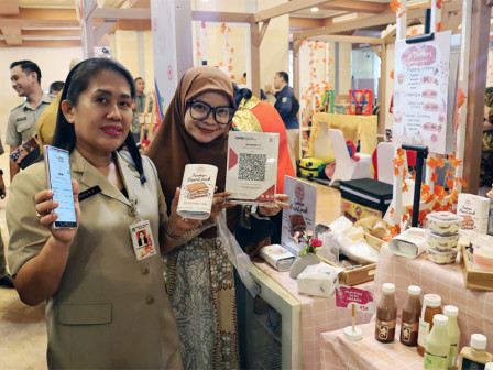  44 Jakpreneur Ramaikan Bazar Bulanan Balai Kota