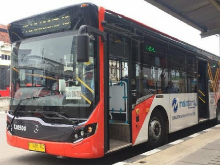 75 Bus Low Entry Disediakan Transjakarta Antar ASN Ke Pulau Reklamasi	