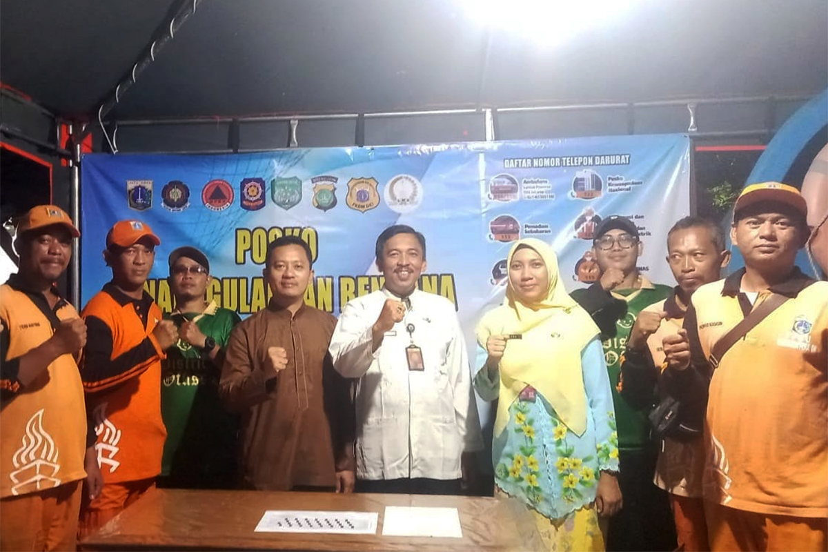 Posko banjir di Jakarta Timur