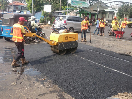 622.289 Meter Persegi Jalan di Ibukota Telah Diperbaiki