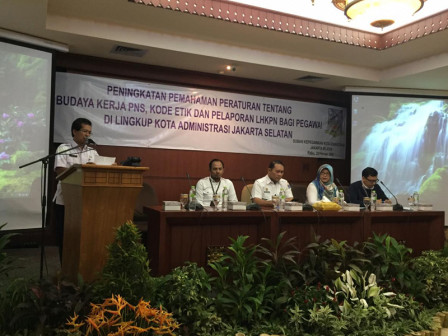  100 ASN di Jaksel Ikuti Peningkatan Pemahaman Peraturan Kepegawaian 