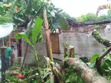 Dua Rumah di Pulau Sebira Rusak Berat Diterjang Angin Kencang