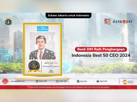 Bank DKI, Best 50 CEO, 5th Anniversary, Indonesia Best CEO Awards 2024