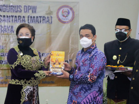 Pengukuhan DPW Matra Jakarta, Wagub Apresiasi Upaya Pelestarian Adat dan Budaya  