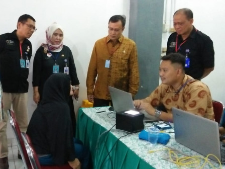 433 Warga Binaan Lapas Pondok Bambu Rekam Data E-KTP