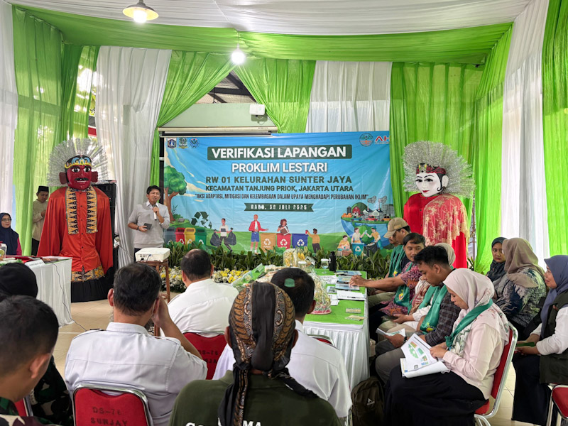 RW 01 Sunter Jaya Siap Maju Menuju Proklim Lestari Nasional 