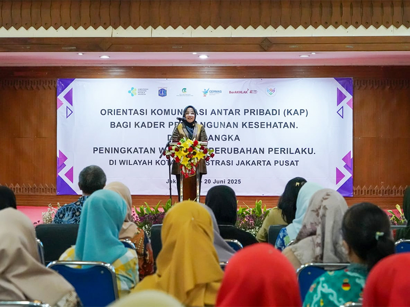  Sudinkes - TP PKK Jakpus Adakan Orientasi KAP Bagi Kader Posyandu