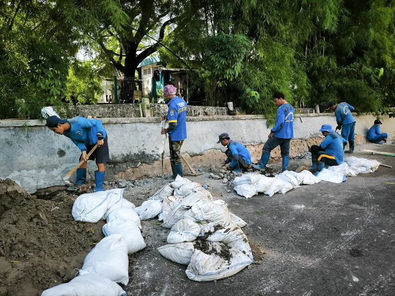 Progres Perbaikan Turap Bocor di Kelapa Hybrida Timur Capai 85 Perse