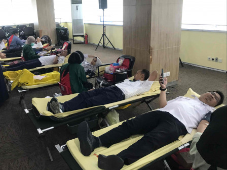 BKD DKI Jakarta Gelar Donor Darah Peringati HUT ke-53 KORPRI 