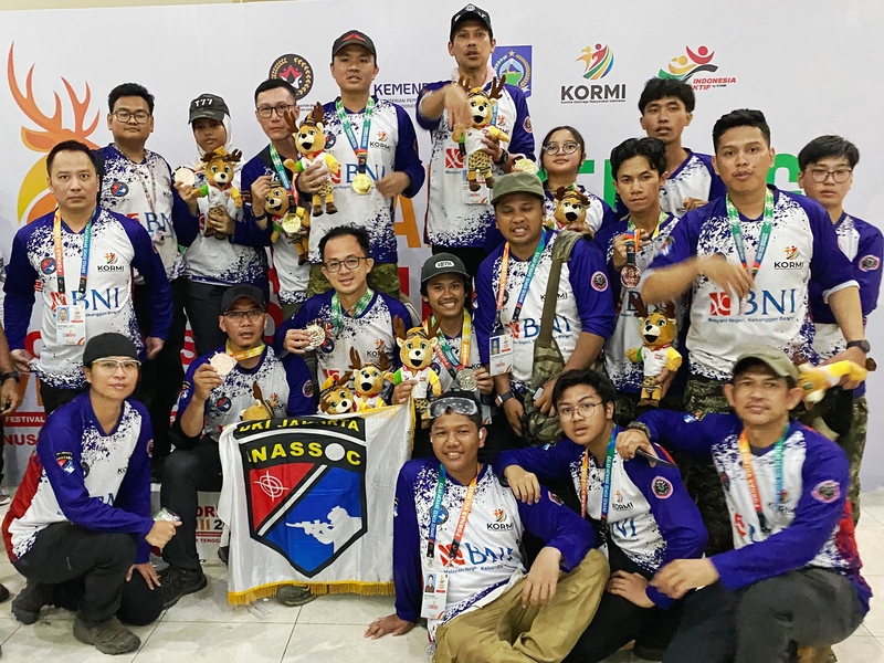 Inassoc, DKI Jakarta, Medali, Fornas2025, NTB