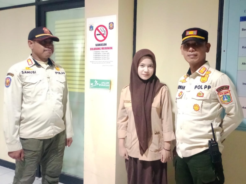 Satpol PP Cilincing Lakukan Pengawasan KDM di Dua Kelurahan
