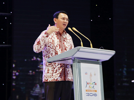 Basuki Buka Jakarta Fair 2016 di Kemayoran