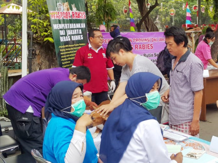 Vaksinasi Anti Rabies Digelar Di Pulau Wisata