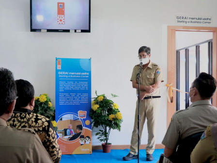 Dinas PMPTSP Resmikan Gerai Memulai Usaha di Kantor Kecamatan Cakung 2