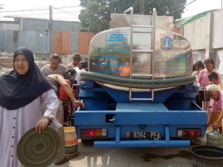 PDAM Jaya Kembali Pasok Air Bersih ke Kelurahan Kalideres dan Pejagalan