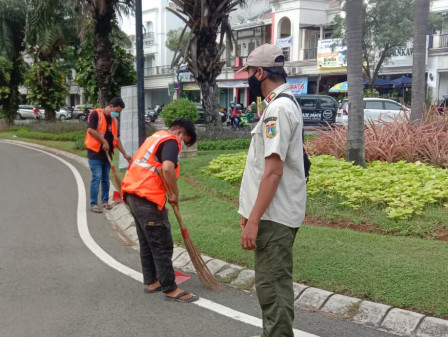  79 Pelanggar Tibmask Ditertibkan di Jakbar 