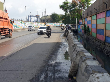  Genangan Surut, Sejumlah Jalan di Jakut Bisa Dilintasi