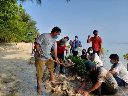 Hari Mangrove Internasional Diperingati Dengan Menanam Lima Ribu Bibit Mangrove