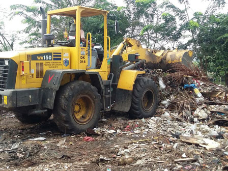 Hamparan Sampah di Penggilingan Akhirnya Dibersihkan