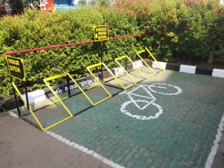 Sejumlah Kantor Pemerintahan di Jakut Sudah Dilengkapi Parkir Sepeda