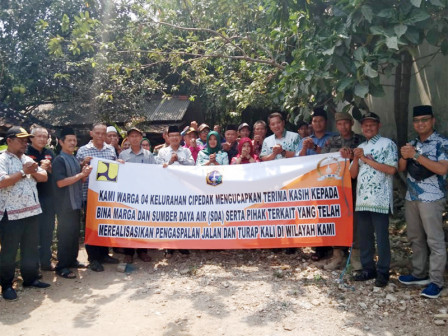 Warga Apresiasi Kinerja Satpel Bina Marga dan SDA Kecamatan Jagakarsa