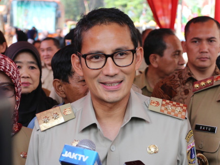  Sandi Dorong Gedung Non Pemerintah Sediakan Drop Off dan Pick Up Point 