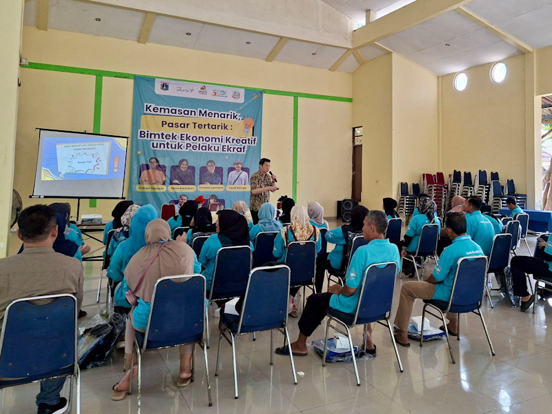  35 Peserta Ikuti Bimtek Pengembangan Ekonomi Kreatif 