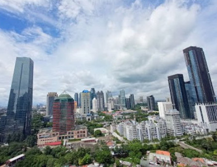  Sepanjang Hari Langit Jakarta Cerah Berawan 