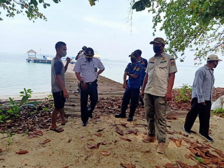 Satgas Covid-19 Monitoring Wilayah Perairan Kelurahan Pulau Kelapa