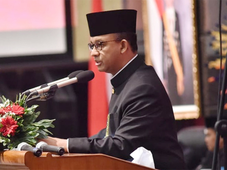 Anies Bahas Nagarakertagama Serta Jasa Ali Sadikin untuk Jakarta