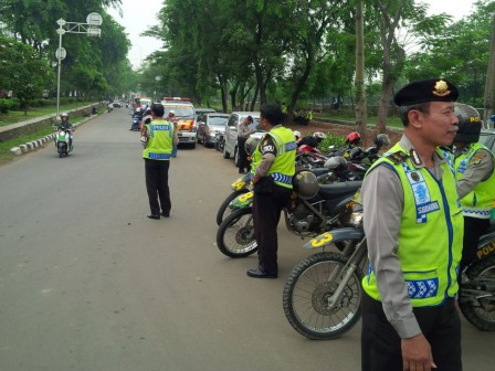 300 Personil Gabungan Disiagakan Menjaga Obyek Vital