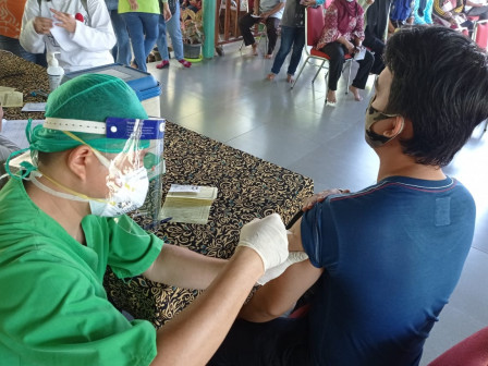 Percepatan Vaksinasi Terus Digencarkan di Kepulauan Seribu Utara